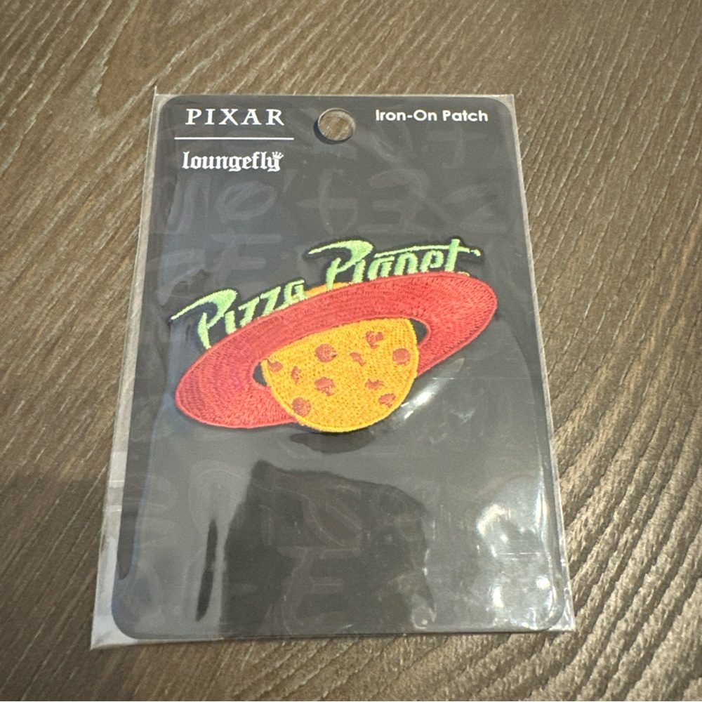 Disney Pixar Toy Story Pizza‎ Planet Iron on Patch - NEW!